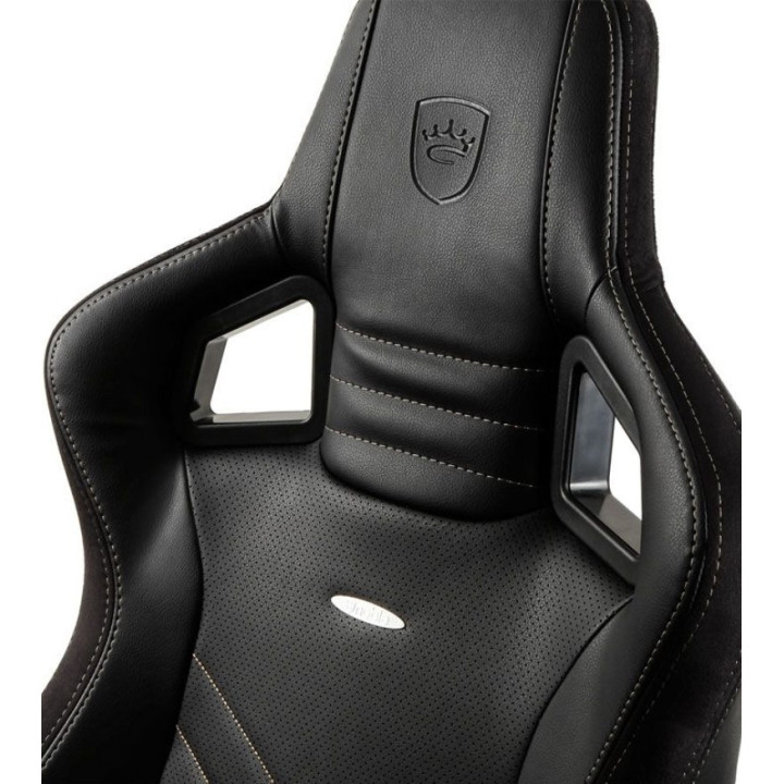 Cadeira Gaming Noblechairs EPIC PU Leather Preto / Dourado
