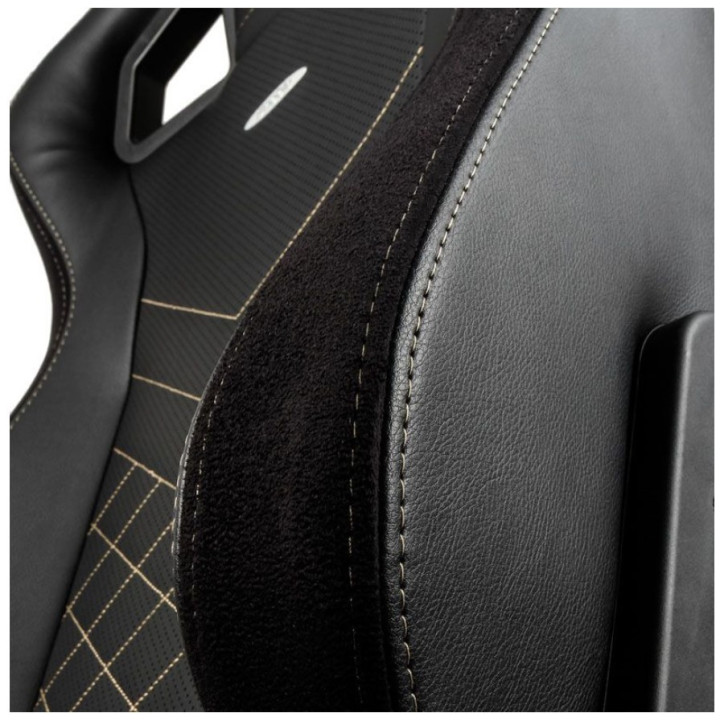Cadeira Gaming Noblechairs EPIC PU Leather Preto / Dourado