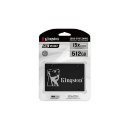 SSD Kingston Technology KC600 2.5" 512 GB ATA serial III 3D TLC