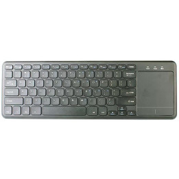 Teclado MKPlus Slim, Bluetooth com Touchpad