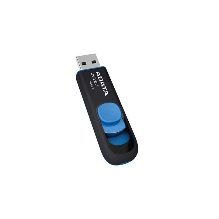 ADATA DashDrive UV128 32GB unidade de memória USB USB Type-A 3.2 Gen 1 (3.1 Gen 1) Preto, Azul
