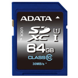 ADATA SDXC 64GB cartão de memória Class 10 UHS