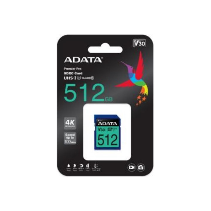 ADATA Premier Pro cartão de memória 512 GB SDXC Class 10 UHS-I