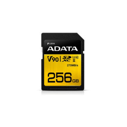 ADATA Premier ONE V90 cartão de memória 256 GB SDXC Class 10 UHS-II