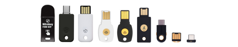 Chaves de seguraça - FIDO keys
